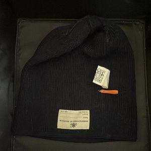 Stetson navy beanie